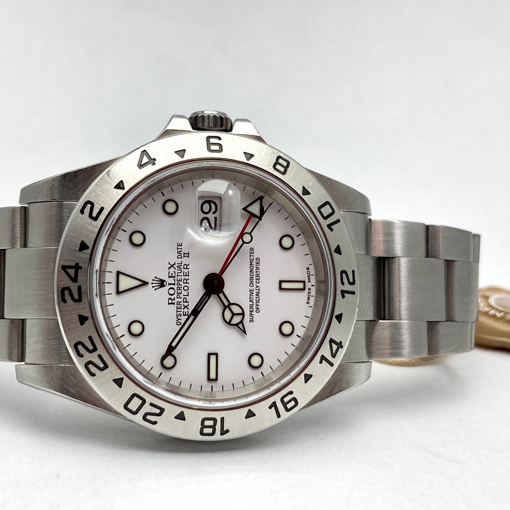 Rolex Explorer II SEL White Polar Dial