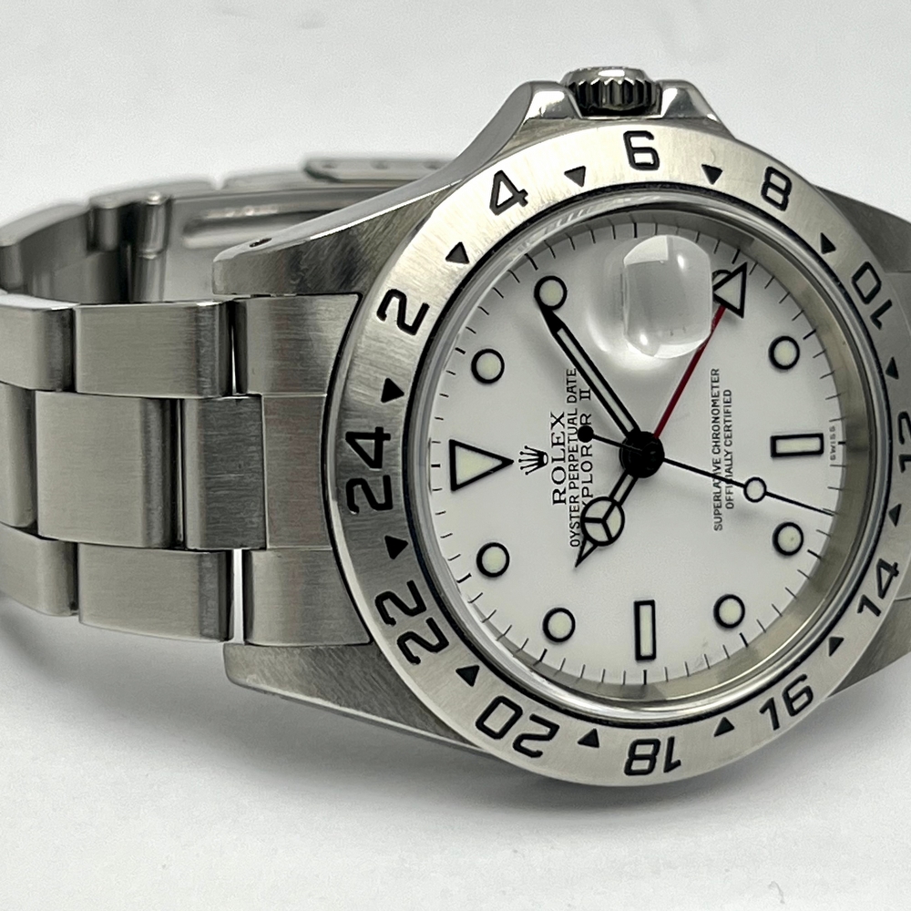 ROLEX EXPLORER II WHITE POLAR DIAL