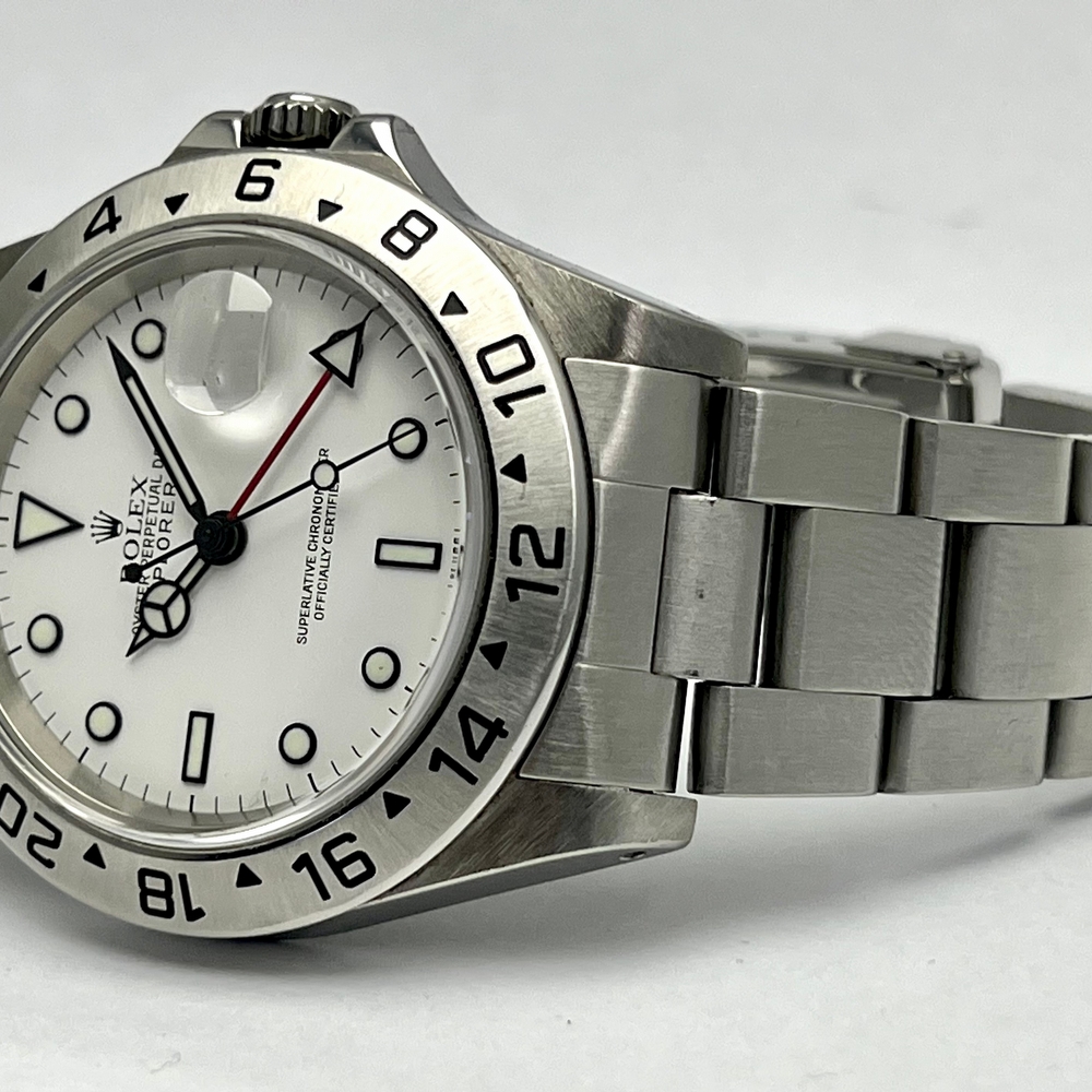 ROLEX EXPLORER II WHITE POLAR DIAL