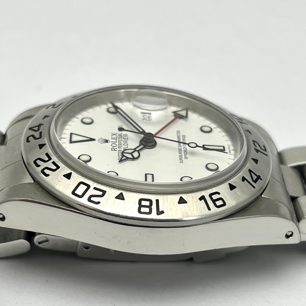 ROLEX EXPLORER II WHITE POLAR DIAL