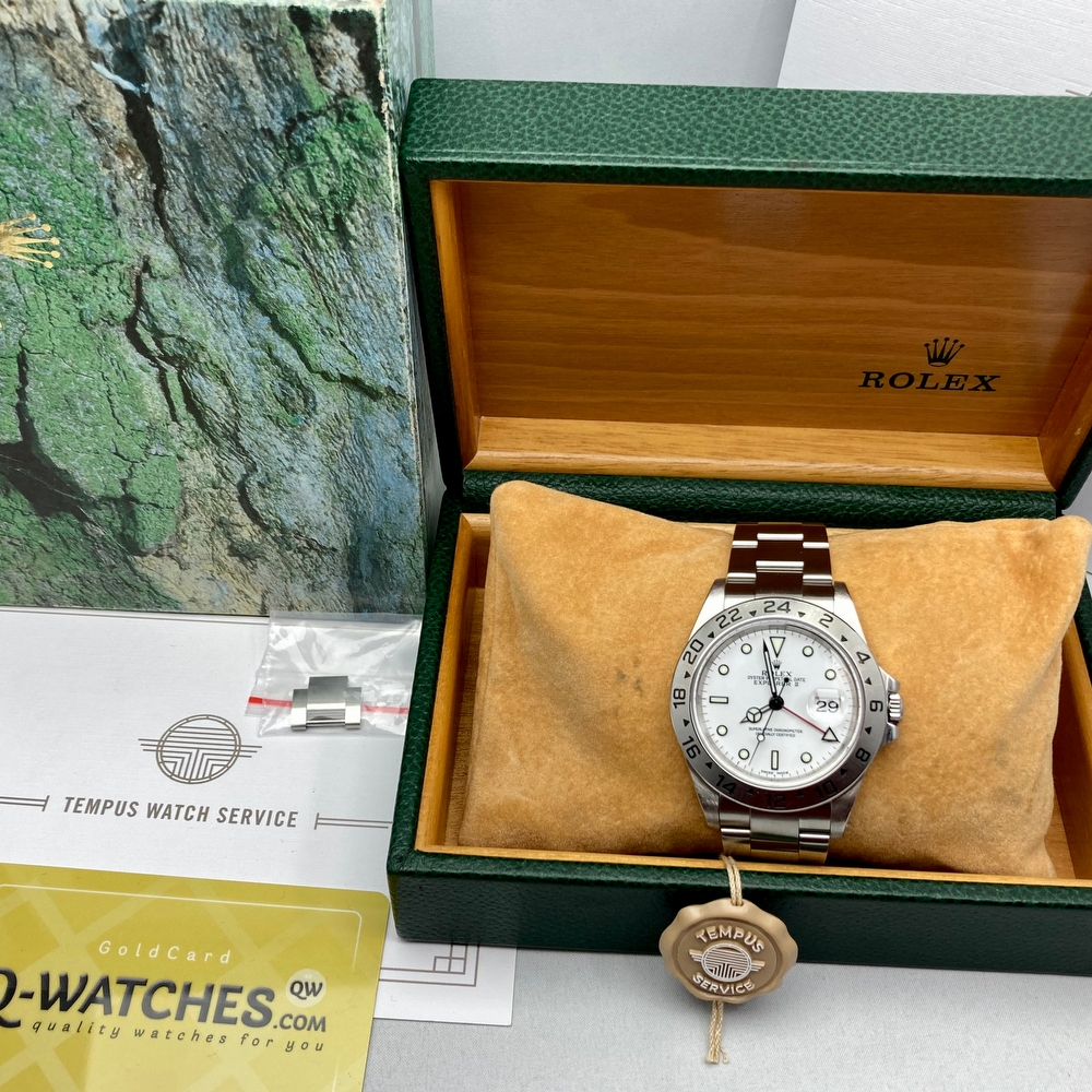 Rolex Explorer II SEL White Polar Dial