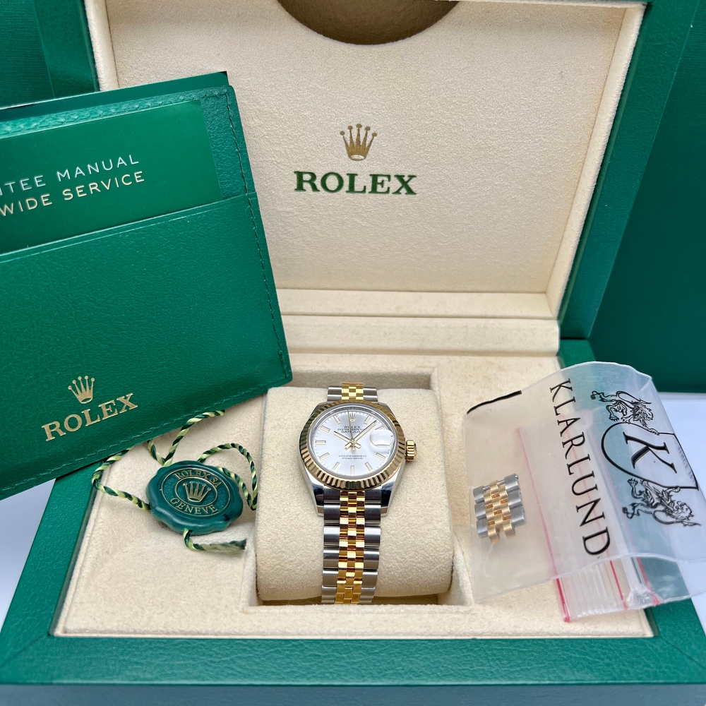 Rolex Lady Datejust Silver Dial Jubilee