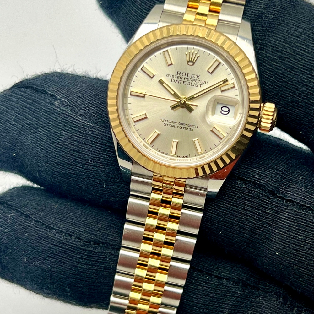 Rolex Lady Datejust Silver Dial Jubilee