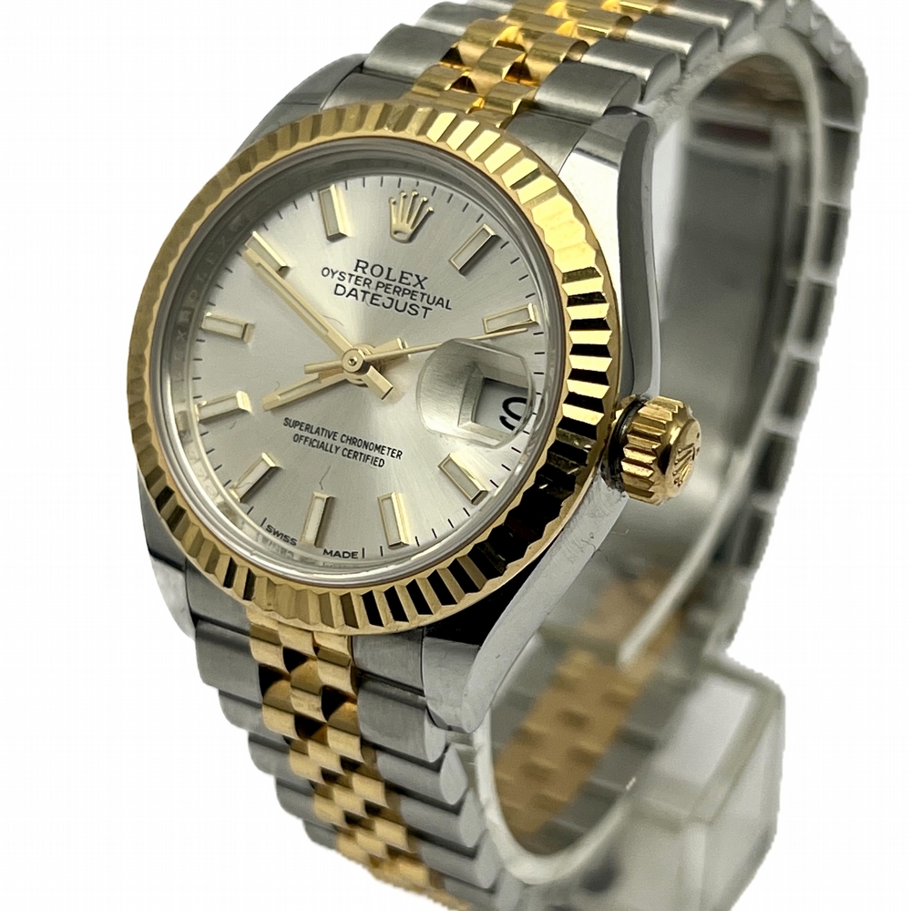 Rolex Lady Datejust Silver Dial Jubilee