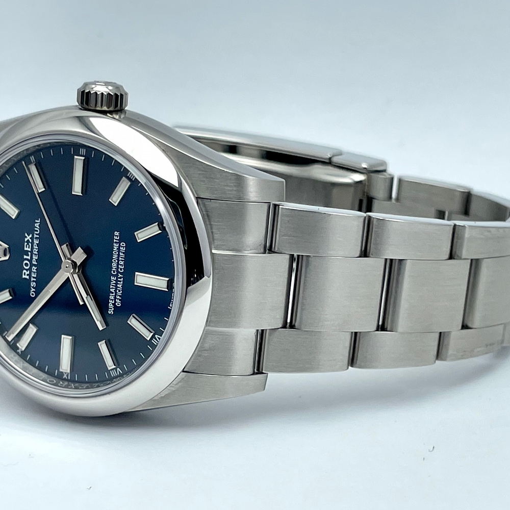 Rolex Oyster Perpetual 34 Blue