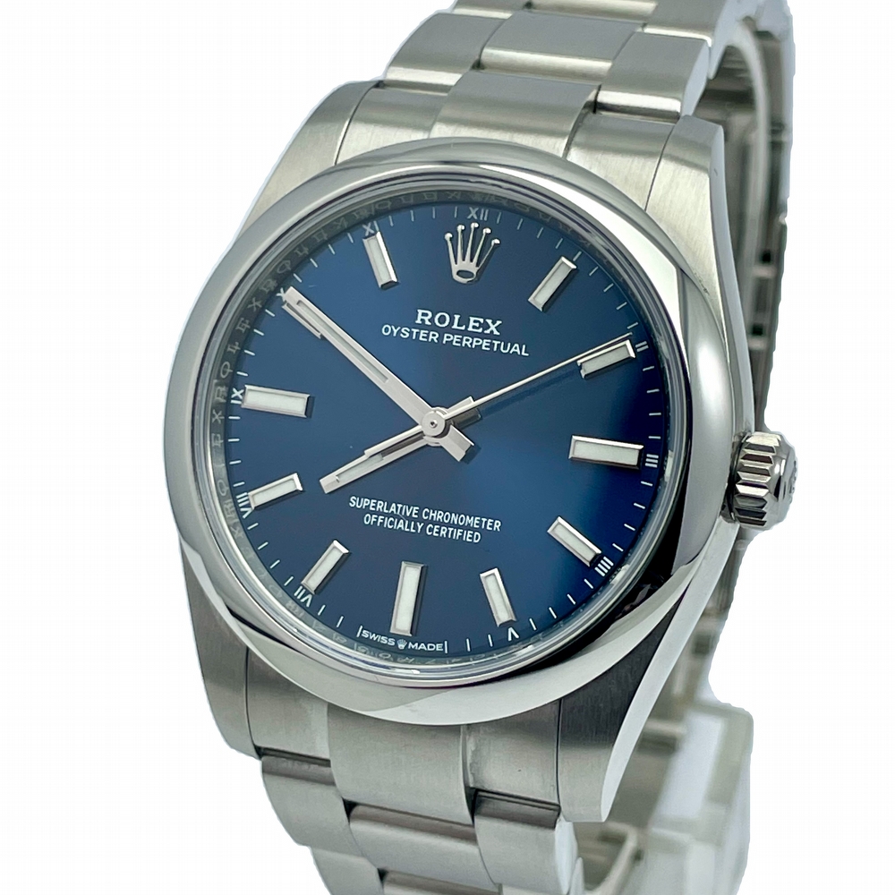 Rolex Oyster Perpetual 34 Blue