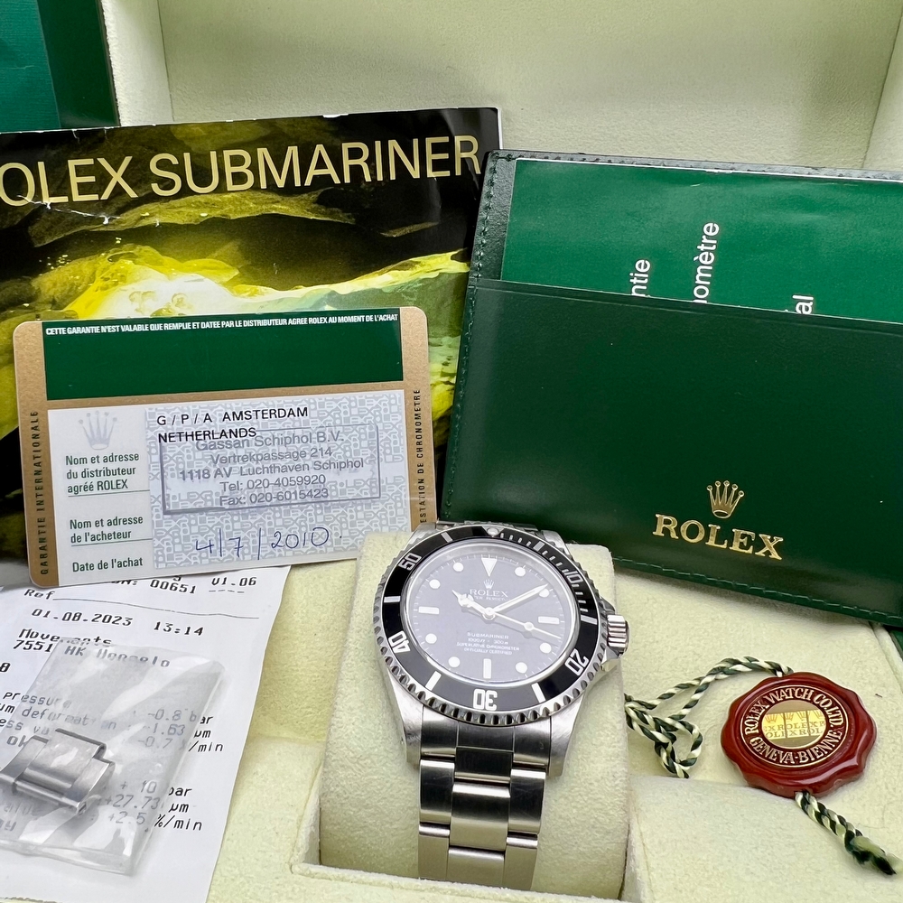 Rolex Submariner Rehaut 4-Liner