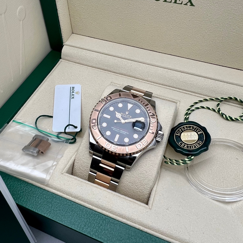 Rolex Yacht Master 40 Everose Steel