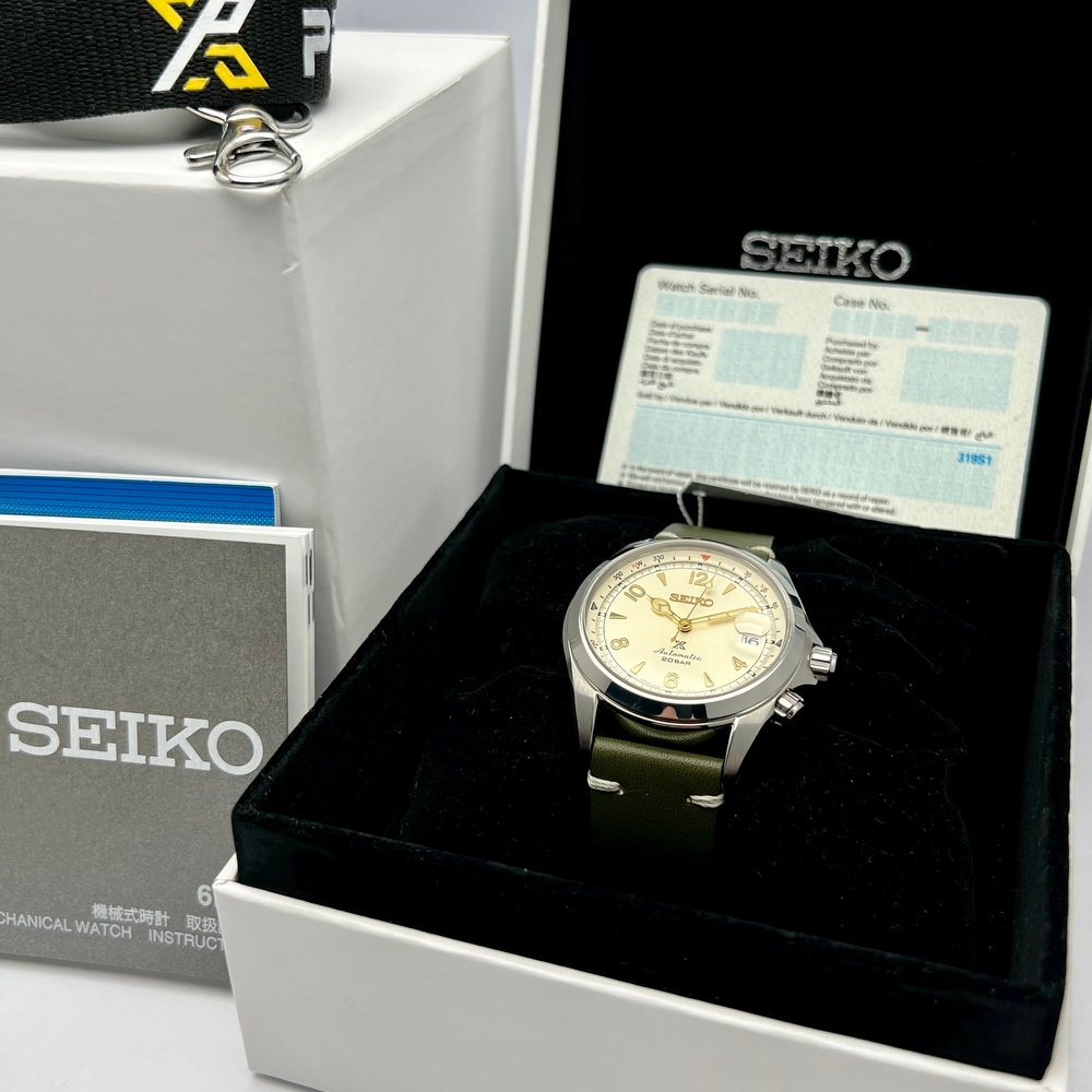 Seiko Alpinist Ivory 