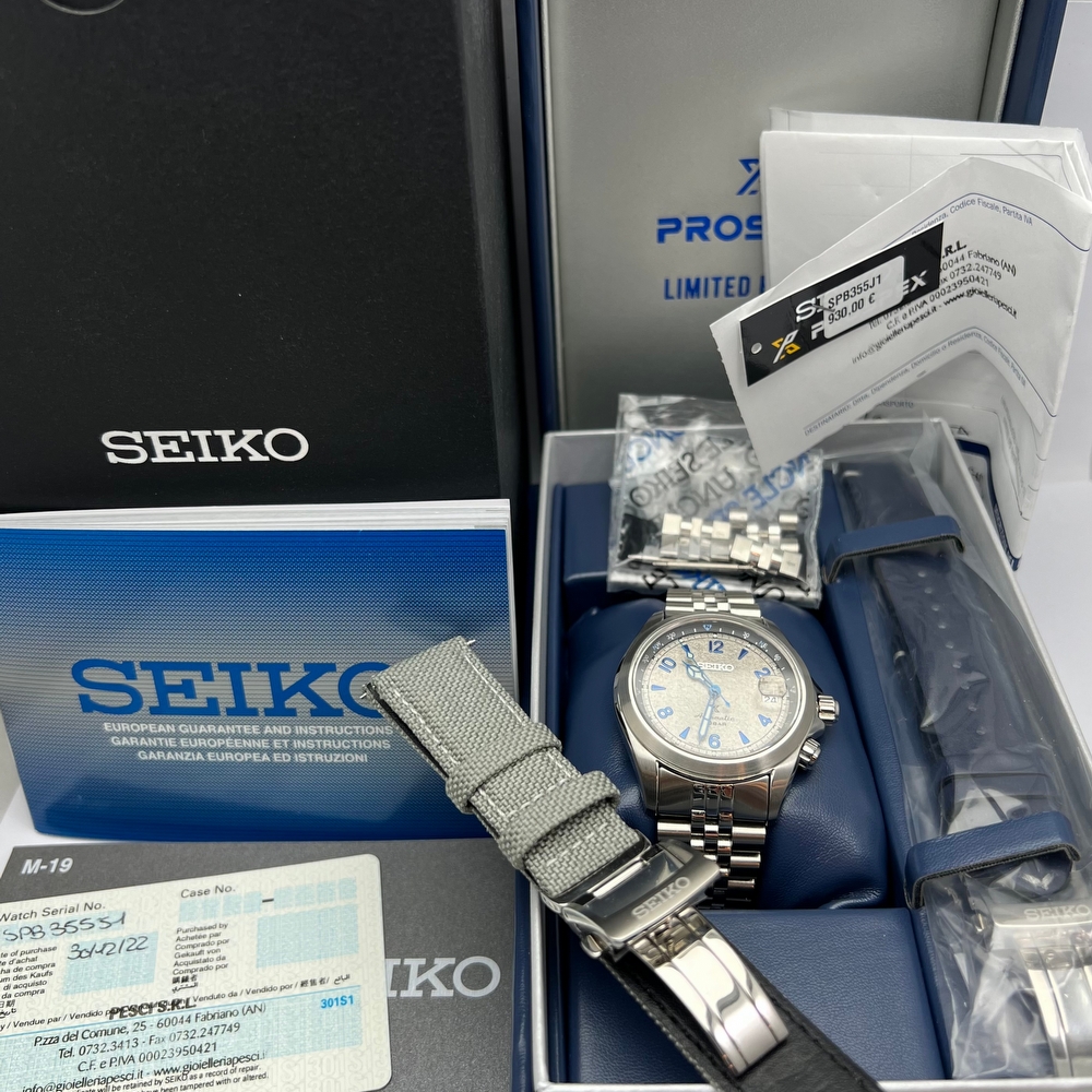 Seiko Alpinist Rock Face Limited Edition 3000Pcs