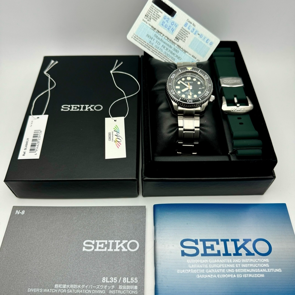 Seiko MarineMaster 300 140th Anniversary Limited Edition Green 