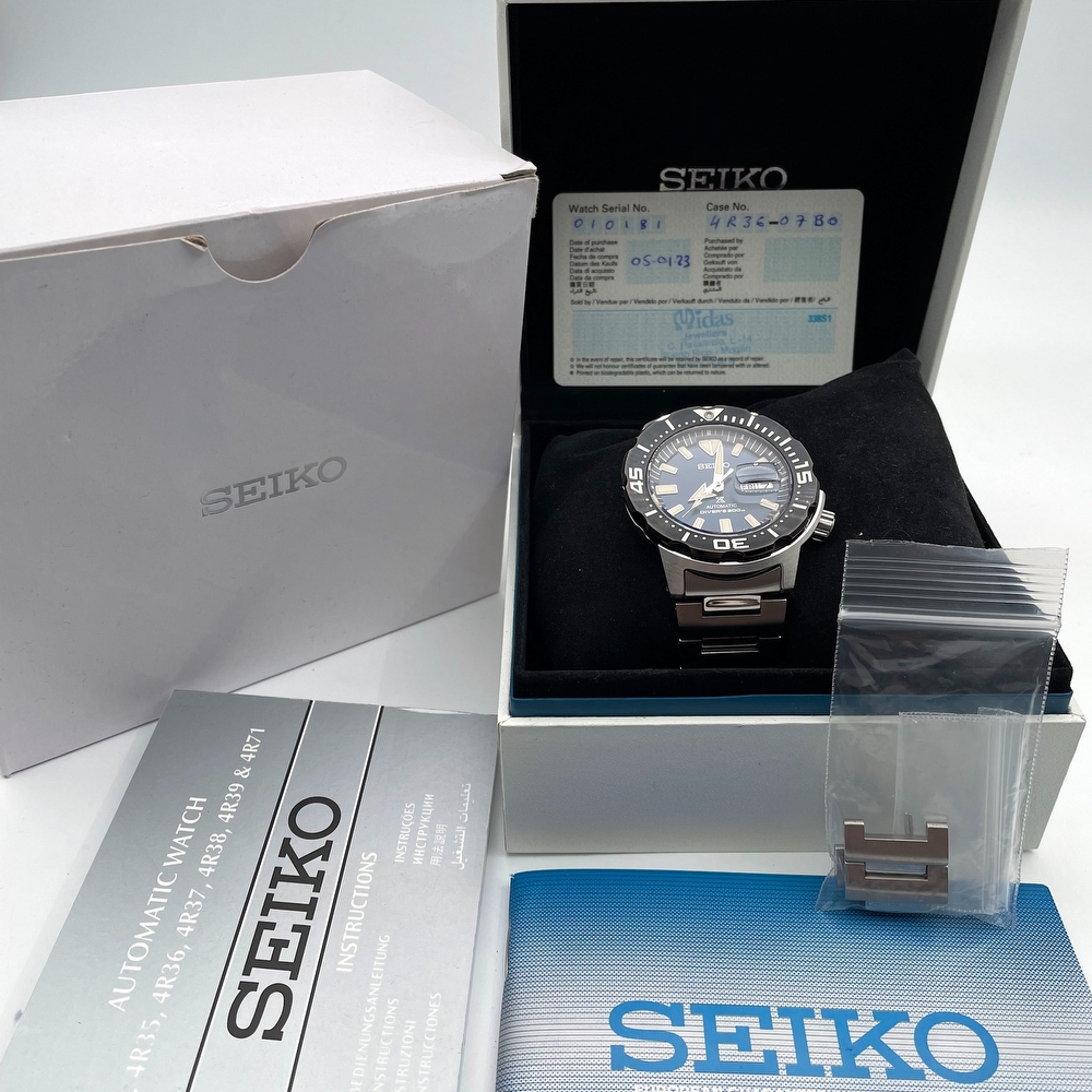 Seiko SRPD25 Monster  Blue