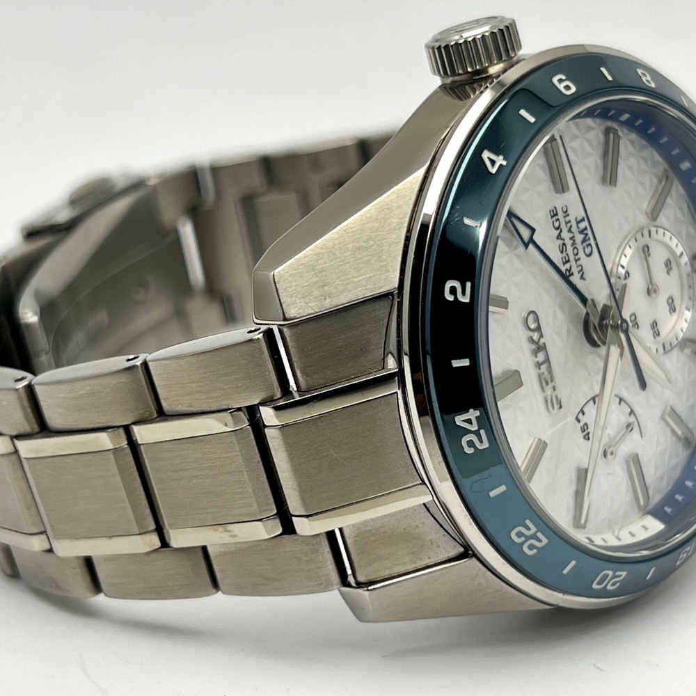 Seiko Pressage Sharp Edge GMT Limited