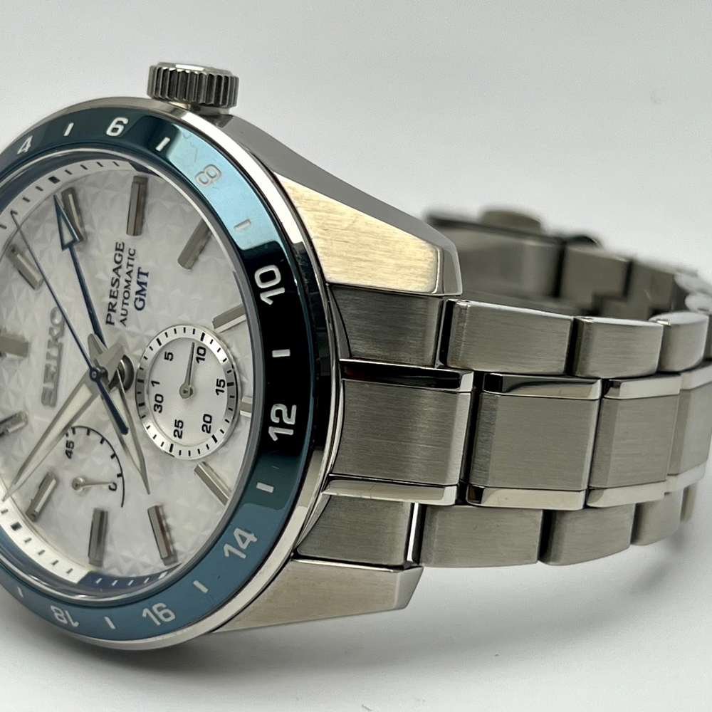 Seiko Pressage Sharp Edge GMT Limited