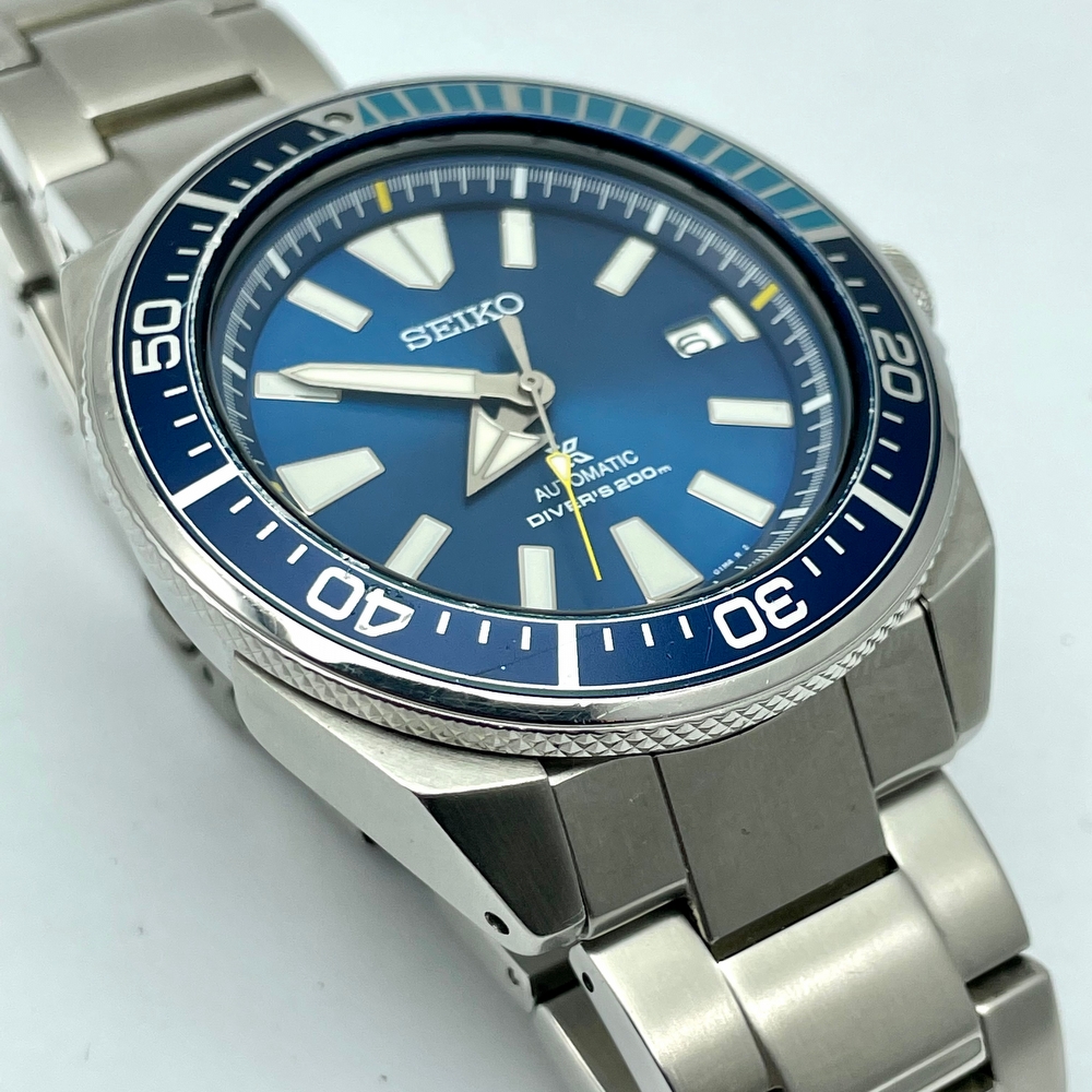 Seiko Samurai Blue Lagoon Limited Edition 6000pcs