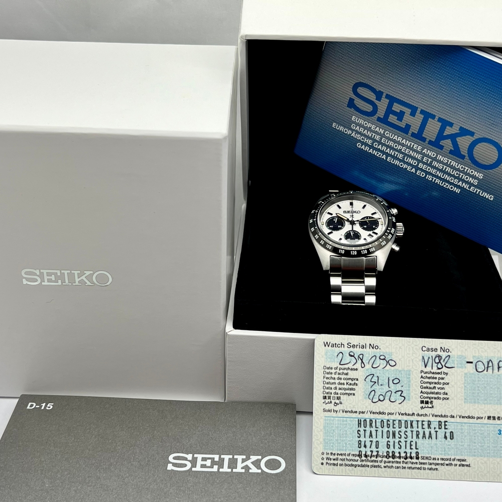 Seiko Speedtimer Panda