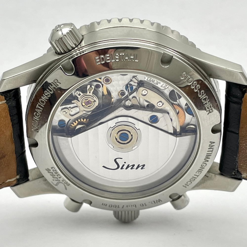 Sinn 903 ST Instrument Chronographs Navigator Black Dial 