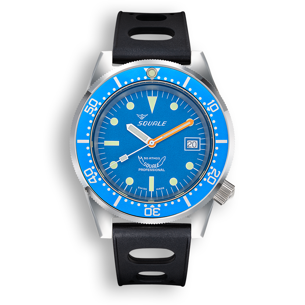 Squale 1521 Blue Ocean Polished Tropic