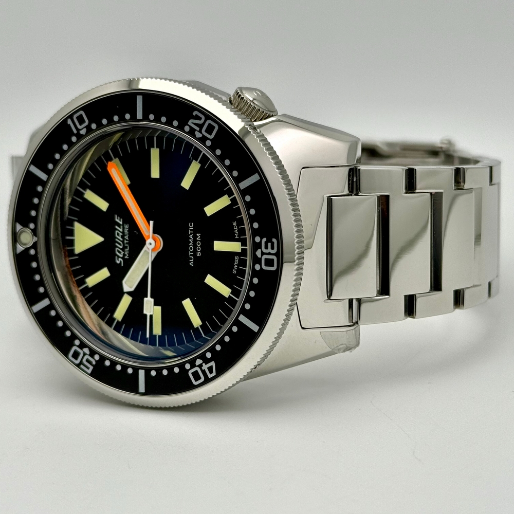 Squale 1521 Militaire Polished Bracelet