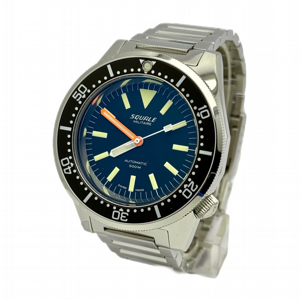 Squale 1521 Militaire Polished Bracelet