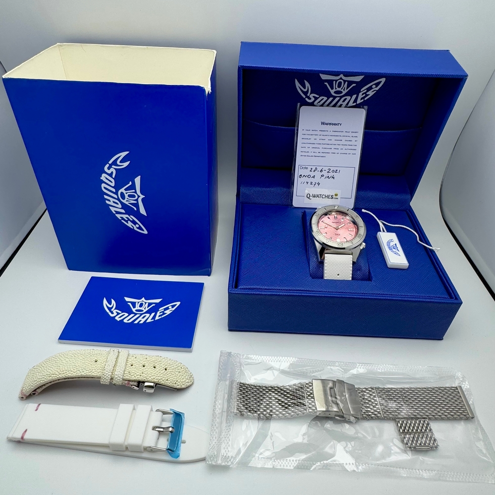 Squale 1521 Pink Onda 