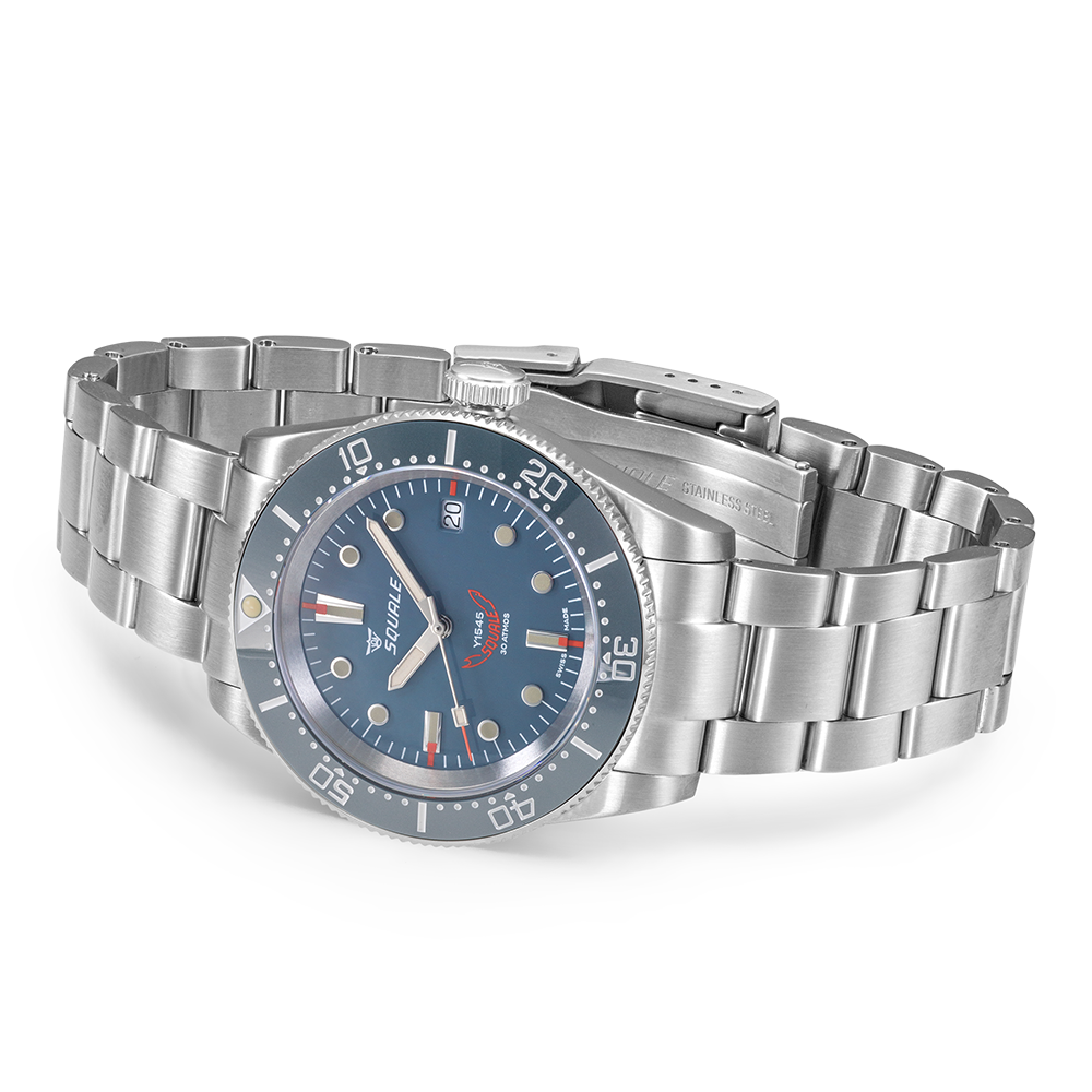 Squale 1545 Gray Bracelet 