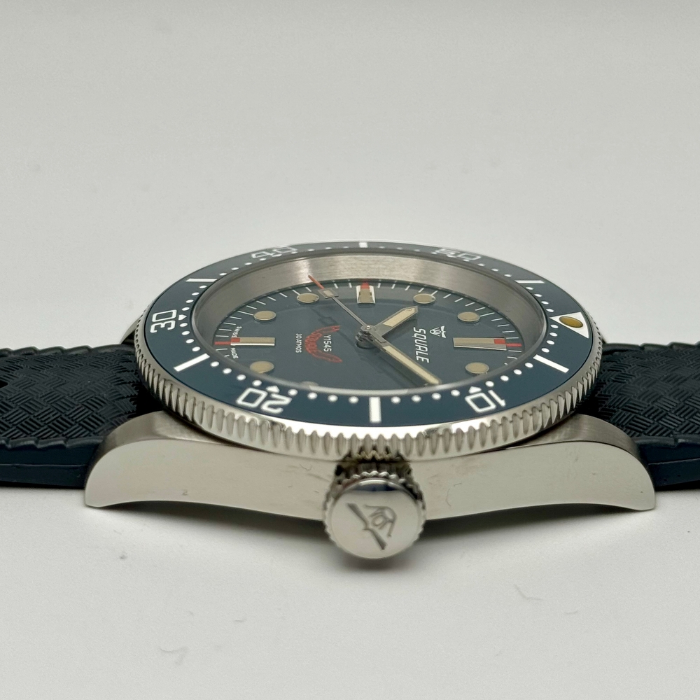 Squale 1545 Gray Rubber