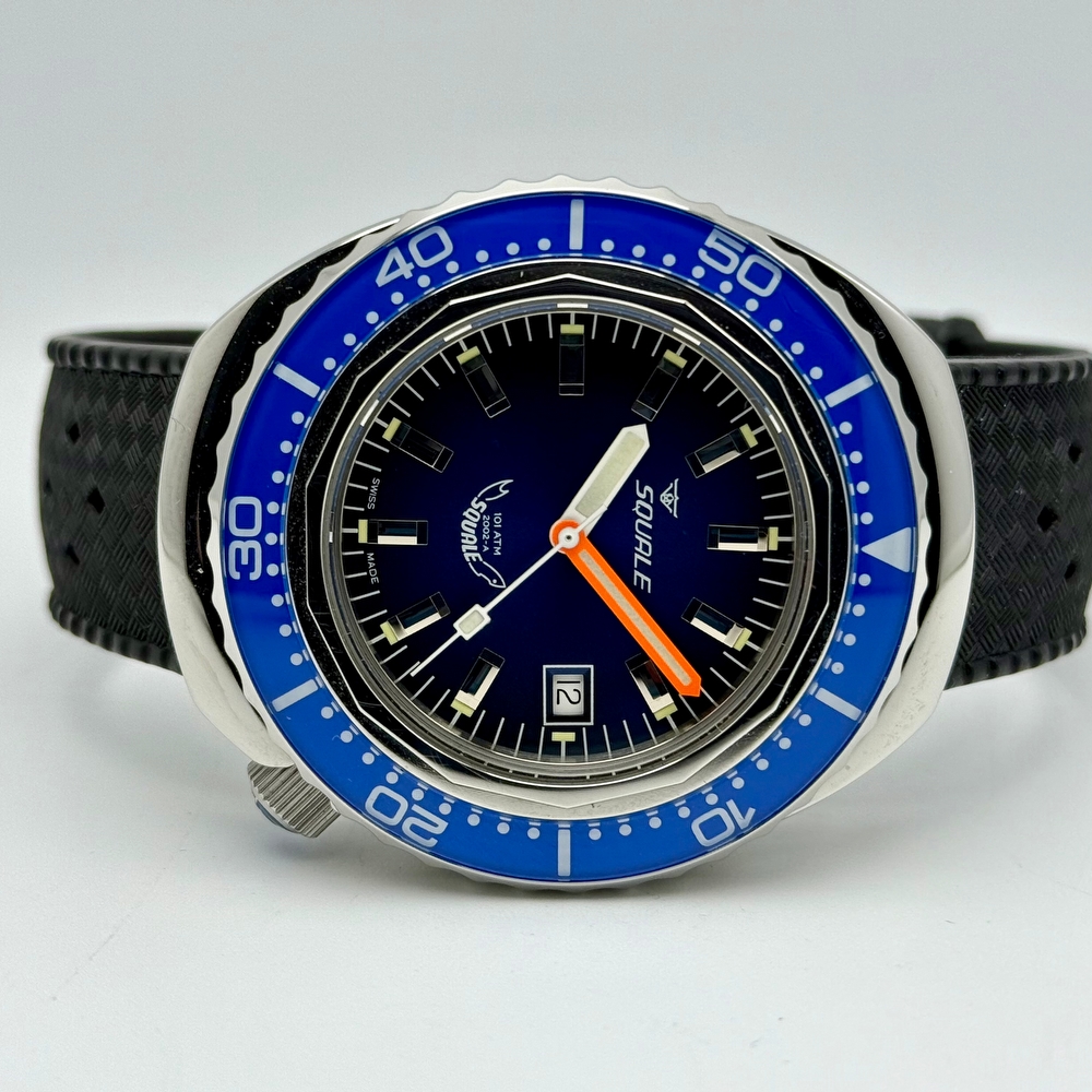 Squale 2002 Bleu Rubber