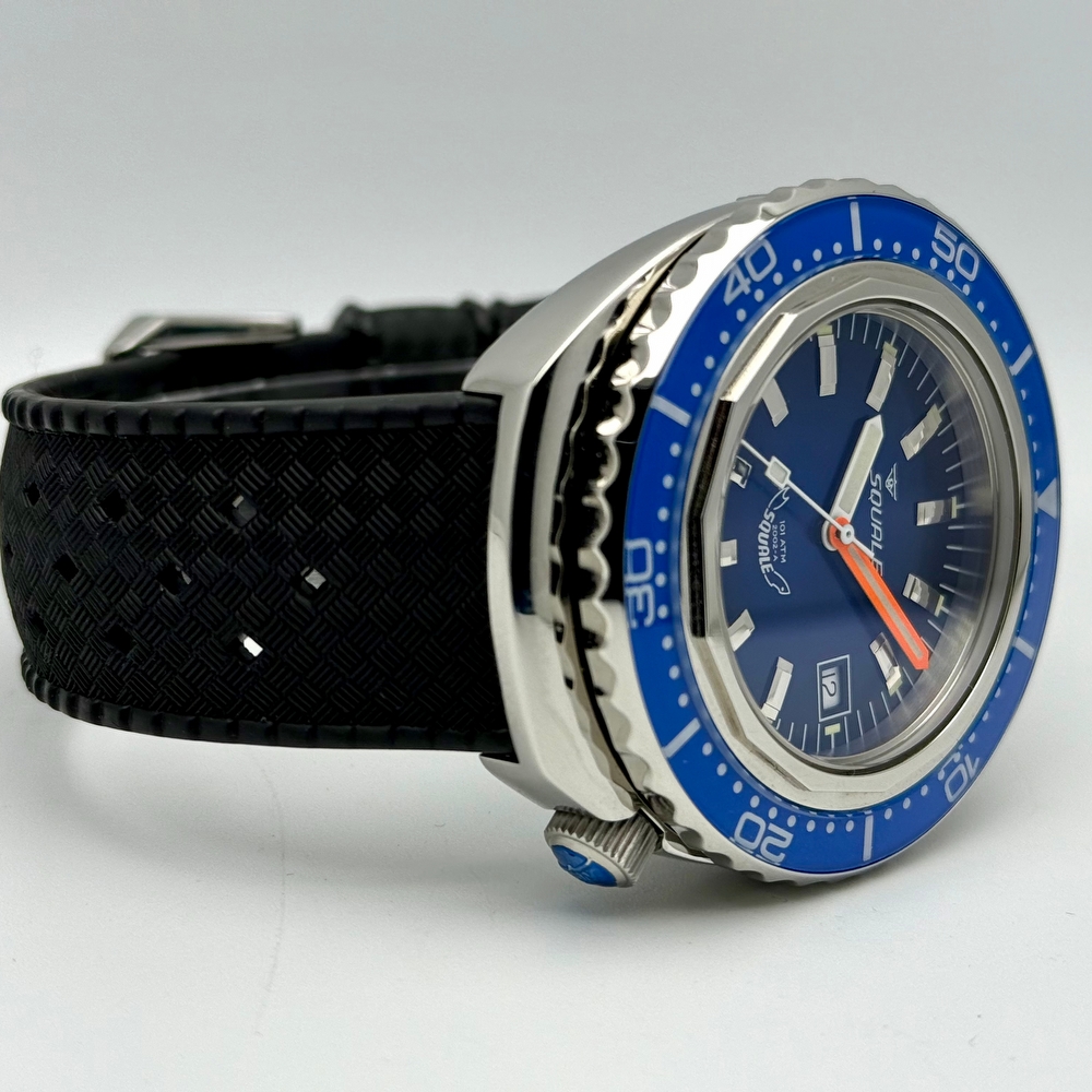 Squale 2002 Bleu Rubber