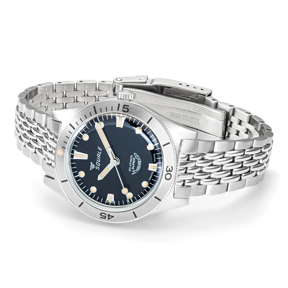 Super Squale Sunray Black Bracelet 