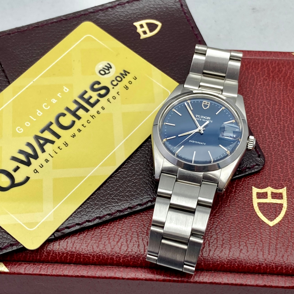 Tudor prince 2025 oysterdate blue dial