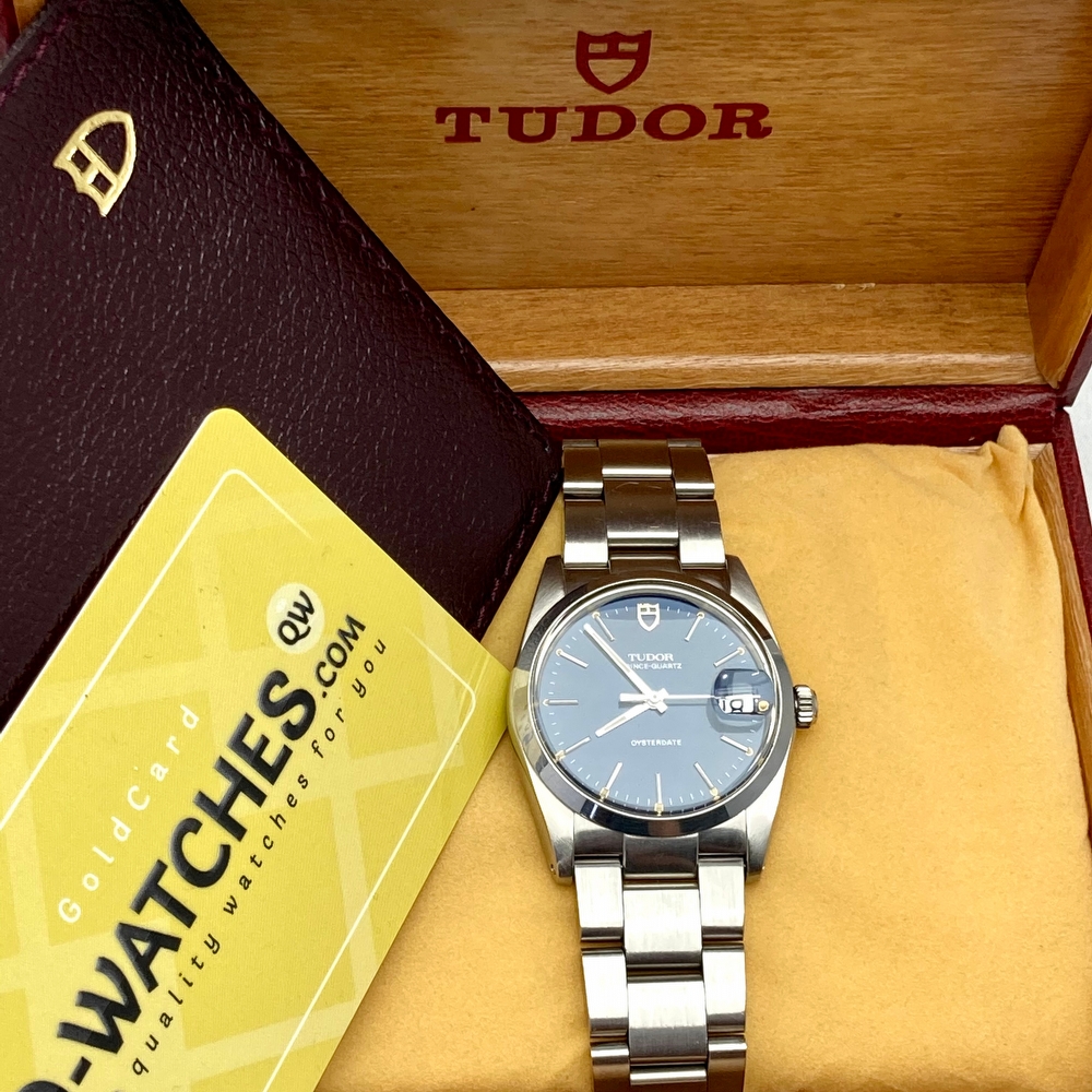 Tudor Prince Oysterdate Blue Dial 