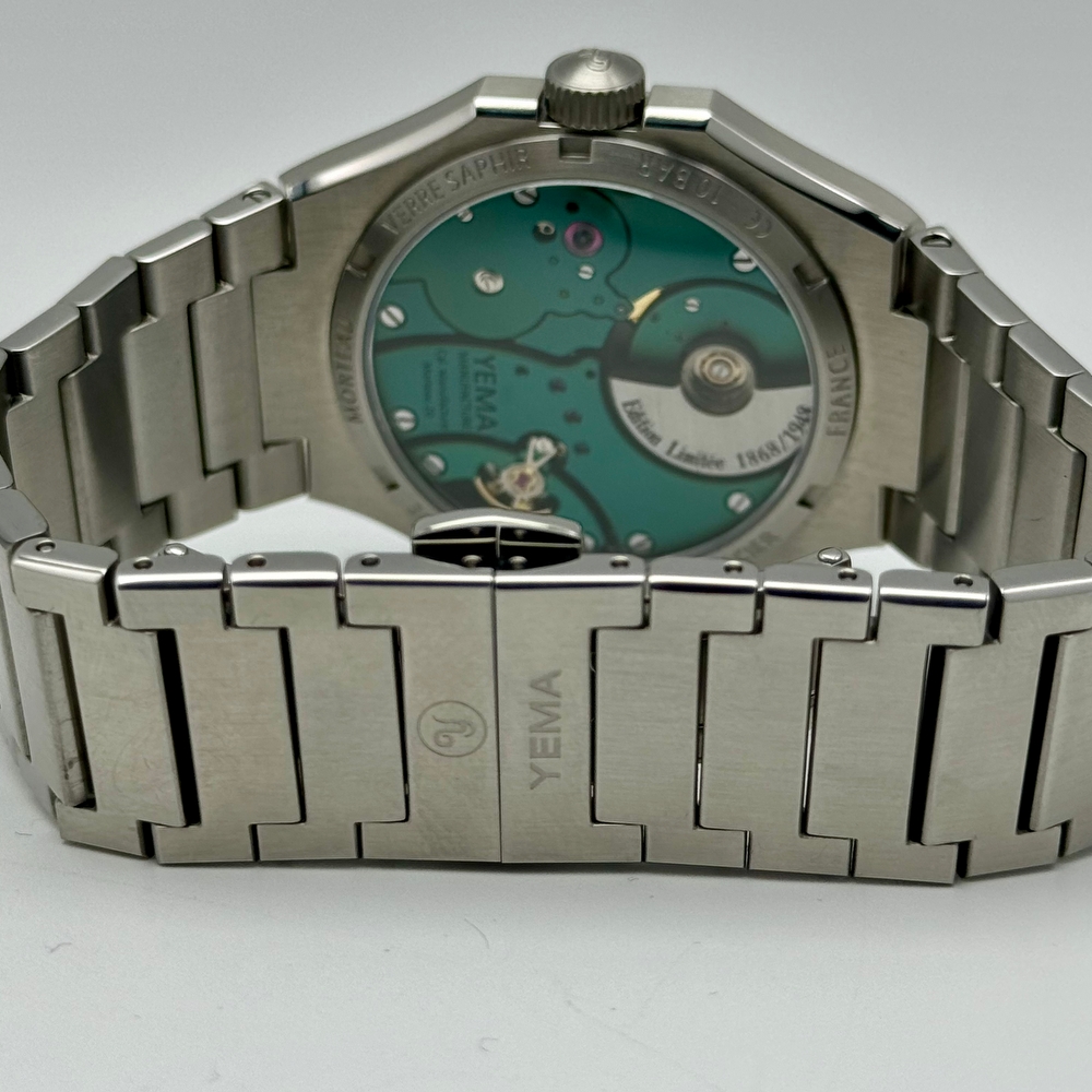 Yema Wristmaster Traveller Micro-Rotor Limited Edition Green