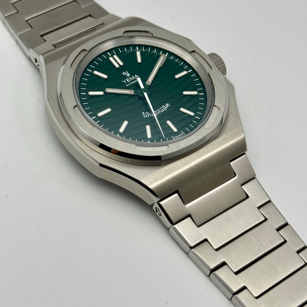 Yema Wristmaster Traveller Micro-Rotor Limited Edition Green