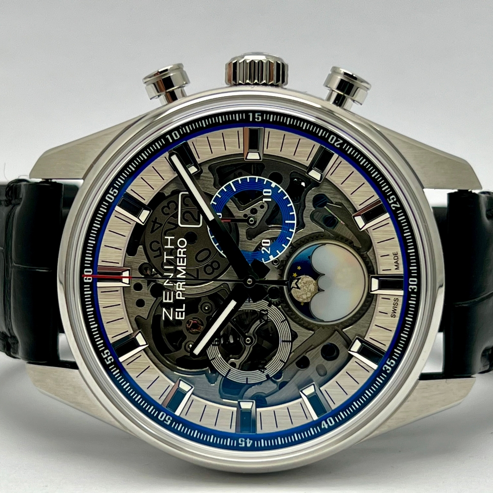 Zenith Chronomaster El Primero Grande Date Moon Full Open 