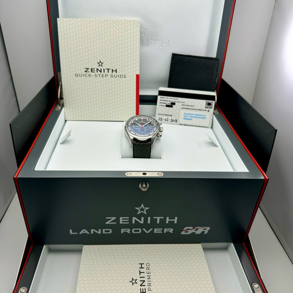 Zenith Land Rover El Primero Sport BAR Team Edition