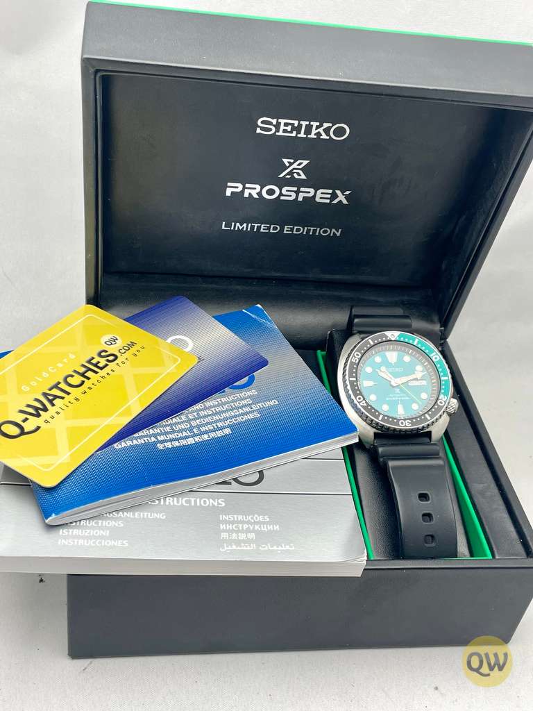 Seiko green turtle clearance limited edition srpb01k1 srpb01